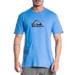 Camiseta Quiksilver Logo Colors - Masculina AZUL