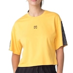 Camiseta Fila Letter Tape Ii - Feminina AMARELO