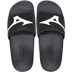 Chinelo Mizuno Mz Basic Slide - Masculino PRETO/BRANCO