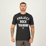 Camiseta Under Armour Project Rock Train - Masculina PRETO