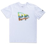 Camiseta New Era Big Flag - Infantil BRANCO