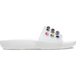 Chinelo Crocs Splash Gem Slide - Feminino BRANCO