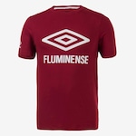 Camiseta do Fluminense 2022 Umbro Graphic Fan - Masculina VINHO