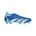 Chuteira de Campo adidas Predator Accuracy.3 sem Cadarço - Adulto AZUL