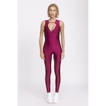 Macacão Fitness Vibs Fitwear Frente Única - Feminino ROSA