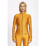 Jaqueta Corta Vento Vibs Fitwear Fitness Feminina AMARELO