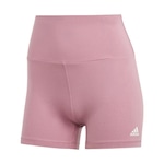 Shorts adidas Yoga Latin Fit - Feminino ROSA/BRANCO