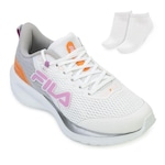 Tênis Fila Extra e Meia Fl23 - Feminino BRANCO/ROSA