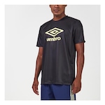 Camiseta Umbro Essential Diamond - Masculina PRETO