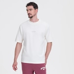 Camiseta New Balance Athletics Linear - Masculina Off White