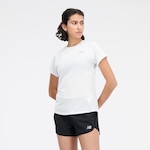 Camiseta New Balance Impact Run - Feminina AZUL