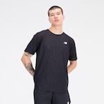 Camiseta New Balance Q Speed Jacquard - Masculina PRETO