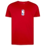 Camiseta New Era Nba Logo - Masculina VERMELHO