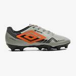 Chuteira Campo Umbro Prisma + - Adulto CINZA