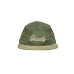 Boné Aba Reta Grizzly 5 Panel Og Script Camper Hat - Strapback - Adulto Nao Se Aplica