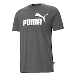 Camiseta Puma Essentials Heather - Masculina CINZA