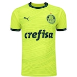 Camisa do Palmeiras III 23 Jogador Puma - Masculina Amarelo/Verde