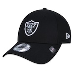 Boné New Era 3930 Las Vegas Raiders - Fechado - Adulto PRETO