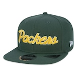 Boné Aba Reta New Era 950 Green Bay Packers Core - Snapback - Adulto VERDE