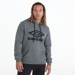 Blusão com Capuz Umbro D.Essential C/Felpa - Masculino MESCLA