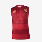 Camiseta Regata do Sport 2023 Aquecimento Umbro - Masculina VERMELHO