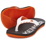 Chinelo Kenner Red Kids - Infantil PRETO/LARANJA