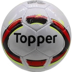 Bola de Futebol de Campo Topper Samba Pro BRANCO/LARANJA