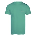 Camiseta Champion Ath Mini Script Logo Ink - Masculina VERDE CLARO