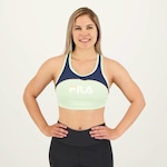 Top Fitness Fila Letter Fit - Feminino AZUL ESCURO