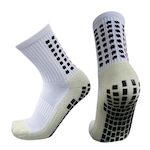 Meia de Futebol Cano Médio Red Place Prosocks Antiderrapante Trusox Pro Soccer - 36 A 44 - Adulto BRANCO