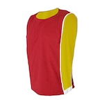 Colete Esportivo Trb Sports Dupla Face - Adulto VERMELHO/AMARELO