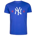 Camiseta New Era Mlb New York Yankees World - Masculina AZUL