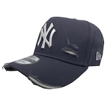 Boné New York Yankees MBL Aba Curva 940 Af St Grh Strapback - Adulto CINZA