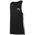 Camiseta Regata Puma Cross the Line Singlet 2.0 - Masculina PRETO/BRANCO