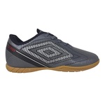 Chuteira Futsal Umbro Stride - Adulto CINZA ESCURO/PRETO