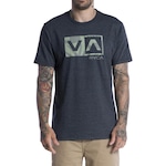 Camiseta Rvca Balance Box Iron Plus Size S24 - Masculina CINZA