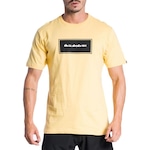 Camiseta Quiksilver Omni Rectangle Sm24 - Masculina AMARELO