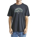 Camiseta Hurley Acqua Sm24 - Masculina PRETO