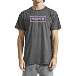 Camiseta Hurley Chrome Sm24 - Masculina CINZA ESCURO