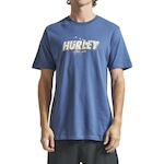 Camiseta Hurley Aloha Sm24 - Masculina AZUL ESCURO