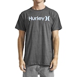 Camiseta Hurley O&O Solid Sm24 - Masculina CINZA ESCURO