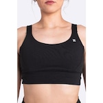 Top Fitness com Bojo Hupi Eclipse - Feminino PRETO