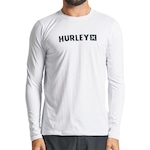 Camiseta Hurley Surf Change Manga Longa - Masculina BRANCO