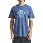 Camiseta Hurley Voices Sm24 - Masculina AZUL ESCURO