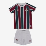 Uniforme do Fluminense I 2022 Clube Umbro - Infantil VINHO