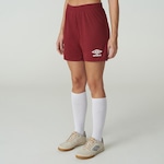 Calção Umbro Club - Feminino VINHO