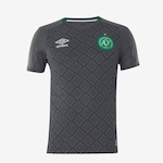 Camisa de Goleiro do Chapecoense 2022 Oficial Umbro - Masculina CINZA ESCURO