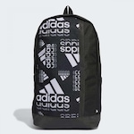 Mochila adidas Essentials Logo Linear - 22,5 Litros PRETO/BRANCO