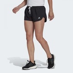 Shorts adidas Run It - Feminino PRETO/BRANCO