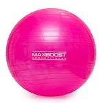 Bola Suiça Maxboost 65cm Pilates Yoga Abdominais 200Kg ROSA